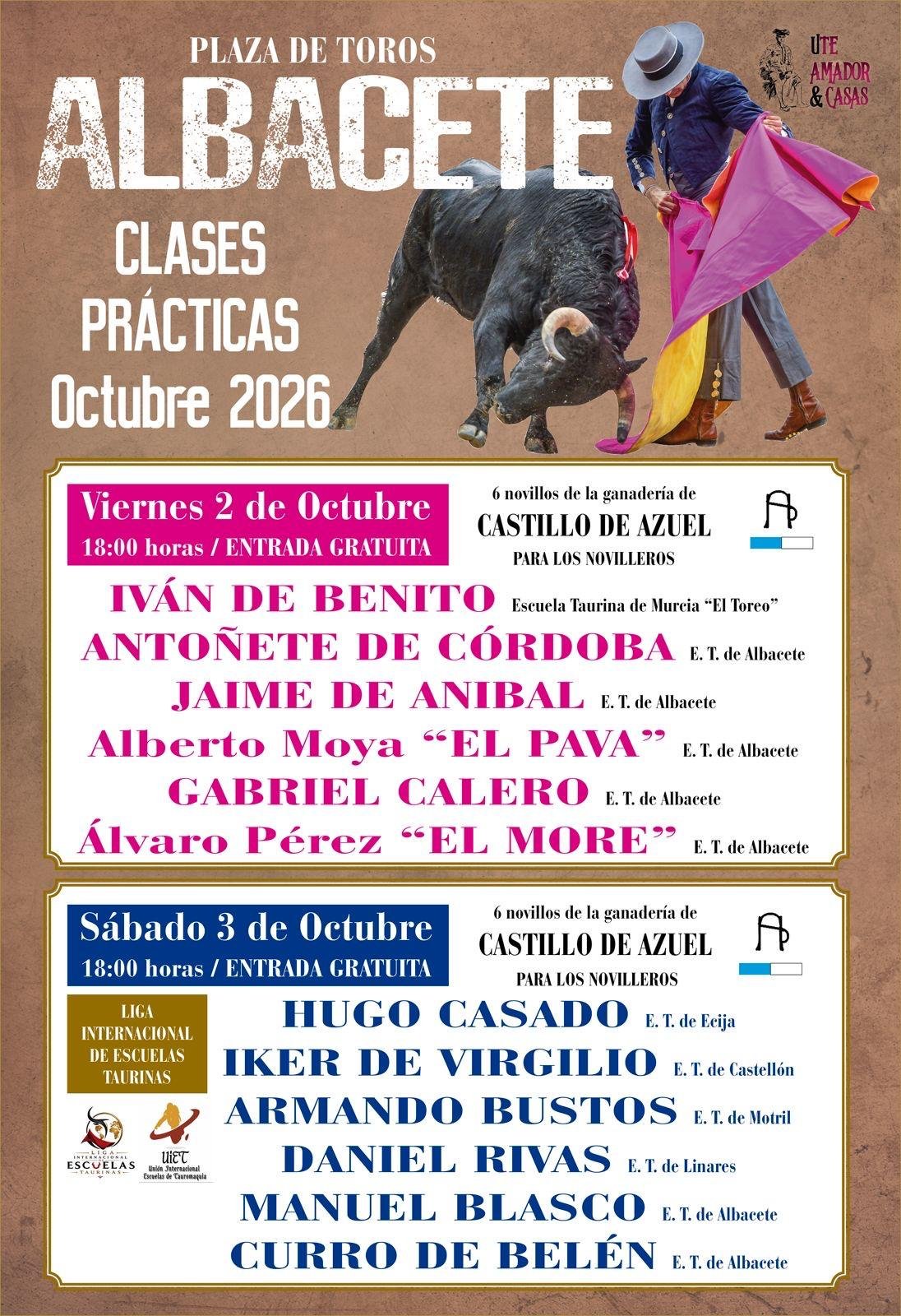Cartel Clases Practicas